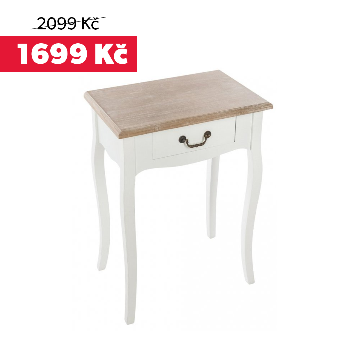 Dřevěný noční stolek